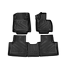 Provecta Black TPE Floor Mats and Boot Cargo Mat Set for Toyota RAV4 2019–2024