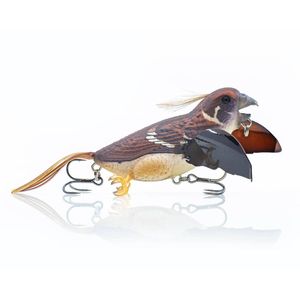 Chasebaits Smuggler 65mm Topwater Walker Fishing Lure 02 Sparrow