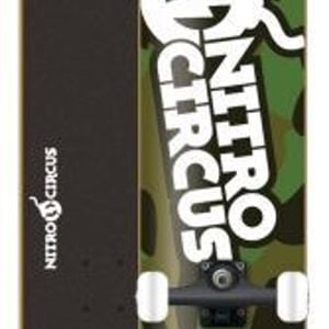 Nitro Circus Skateboard  D - Camo - Green | Camo | Skateboards