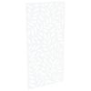 ProtectorAl 300 - 1200 x 1201 - 2400mm Pearl White Large Leaf Unframed Solid Aluminium Decorative Panel