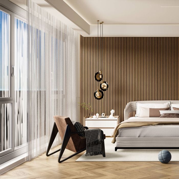 Prempanel 2700 x 600 x 21mm Oak Timber Acoustic Panel