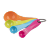 Appetito Measuring Spoons For Bakeware and Cookware - Multicoloured