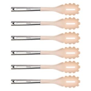 6PK Porto Zest Stainless Steel/Nylon 40cm Spaghetti Server Kitchen Utensil