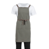 Southside Bib Apron Cotton Canvas Khaki Adjustable Straps Kitchen Workwear Hospitality Apron