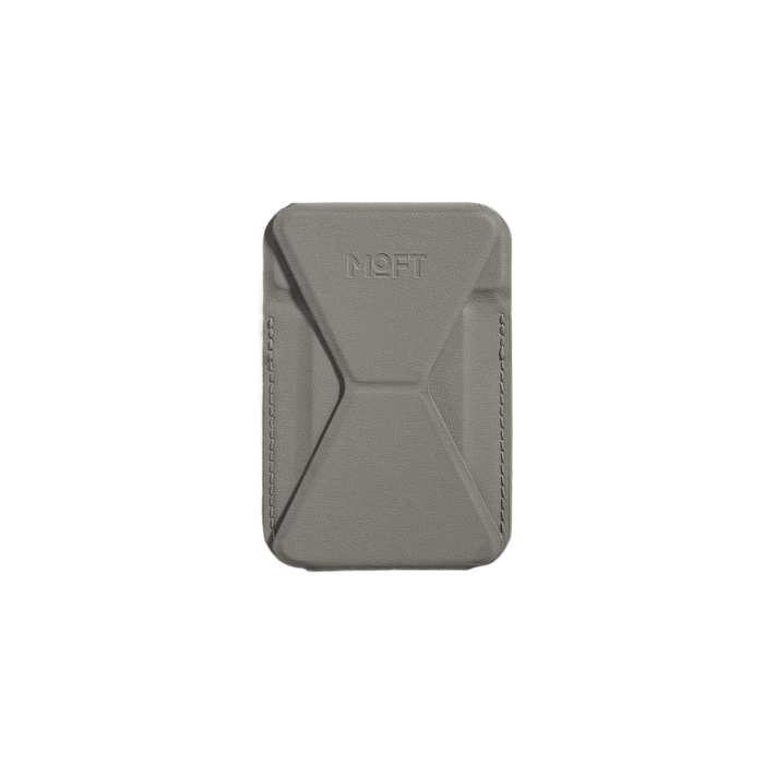 MOFT Snap-On iPhone Stand & Wallet (MOVAS) - Taupe