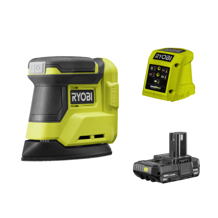 Ryobi 18V ONE+ Palm Sander Kit