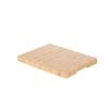 Davis & Waddell Bamboo End-grain Med Rectangular Board Natural 38x28x3cm