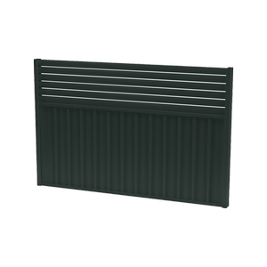 Sector Panel Fencing 1.2/0.3m Styleline Panel 2420mm Wide - 0.6m Karaka