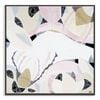 Artist Lane "Wild Flower Country" by Ani Ipradjian - 76x76cm Black Framed Canvas