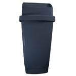 Icon Plastics 59L Charcoal Push Top Tidy Bin