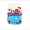 Narva 4mm Red Male Bullet Electrical Terminal - 100 Pack