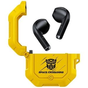 Transformers TWS Wireless Earbud Earphones Bluetooth V5.3 - Yellow