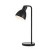 Telbix Pivot Modern Table Desk Lamp Light Metal Black
