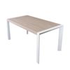Torres 160cm Outdoor Aluminium Dining Table White