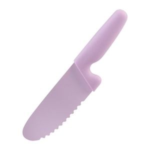 Appetito Kids Safe Knife W/ Non Stick Serrated - Handle Pink