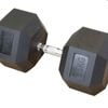 Partenope Fitness Hex Dumbbell 65 Kg