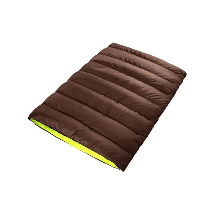 Mountview Camping Sleeping Bag -10℃ Double Brown