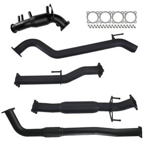 Ignite Exhausts Turbo Back For Toyota Hilux 2.8l Cat With Hotdog 409 Stainless Steel