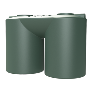 Melro Tanks 7010L Heritage Green Slimline Poly Water Tank