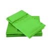Big Sleep 300TC Deluxe Essentials Satin Sheet Set Lime (Also known as Forest) King