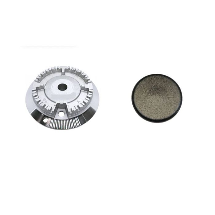 Gas Stove Cooktop Medium Burner Assembly With Cap 050199009976RKIT, suits Blanco