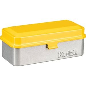 Kodak Film Case 120/135 - Yellow/silver