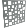 ProtectorAl 300-1200 x 300-1200mm Monument Squares Unframed Solid Aluminium Decorative Panel 