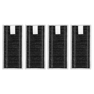 iDeer life 4 Pack Filter Compatible with ECOVACS X8 Robot Vacuum Cleaner