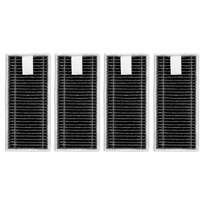 iDeer life 4 Pack Filter Compatible with ECOVACS X8 Robot Vacuum Cleaner