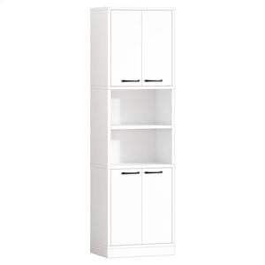 ALFORDSON Buffet Sideboard 190CM Tall Cupboard Kitchen Pantry Storage Cabinet