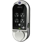 Lockly Satin Nickel Vision Smart Lock Deadbolt with Video Doorbell