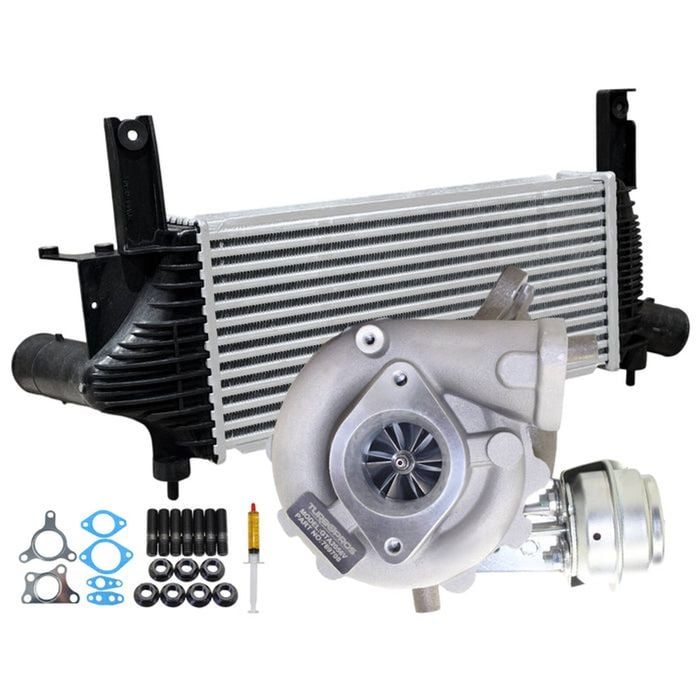 Upgrade Billet Turbo Charger With 62mm Intercooler For Nissan Navara D40 Yd25 2.5l
