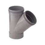 Marley 90mm x 45° Stormline Plain Junction