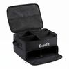 Everfit Golf Storage Bag 2-Tier Trunk Organizer with Ventilated Shoe Compartment Black