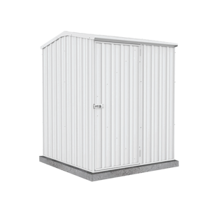 Absco Sheds 1.52 x 1.52 x 1.95m Surfmist Premier Single Door Garden Shed