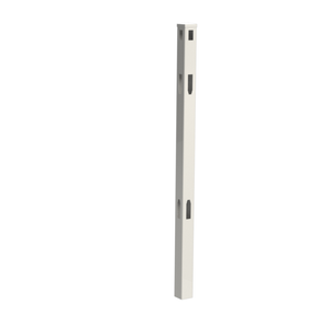 RapidFence 2500 x 127mm White Hamptons PVC Corner Post