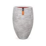 Capi 40 x 60cm Ivory Rib Outdoor Plant Pot