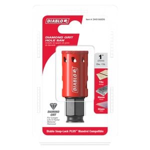 Diablo 25mm Diamond-Grit Hole Saw