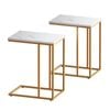 Artiss C Shaped End Table Set of 2 Coffee Table