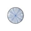 Tokyo Design Natsu Tokusa Plate Blue Stripe Porcelain Microwave Safe 16.5cm