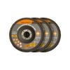 Craftright 127mm Aluminium Oxide Flap Discs - 3 Pack
