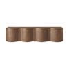Jaya Wave 215cm 4 Door ETU Enterntainment TV Unit Walnut