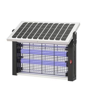 Advwin Solar Bug Zapper Outdoor - 3500V Mosquito Killer, Solar & Power Charging, for Garden, Yard, Patio, Camping