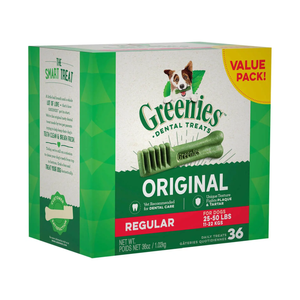 Greenies Original Dental Dog Treat Regular 11-22kg - 1kg (36 Treats)