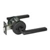 Delf Matte Black Madrid Privacy Lever Set