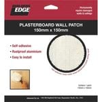 Builders Edge 150 x 150mm Aluminium Plasterboard Hole Patch