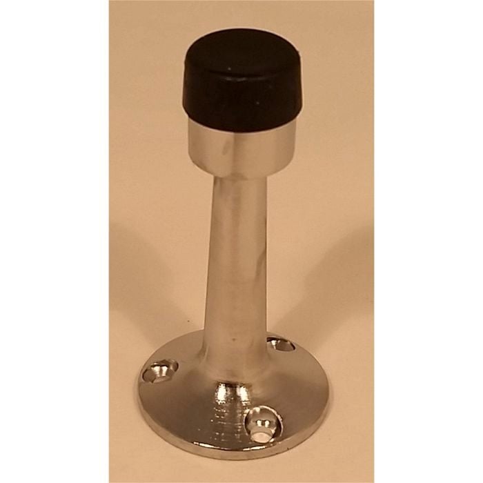 Miles Nelson Door Stop Satin Chrome