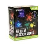 Lytworx 50 Colour Changing LED Solar Blossom Fairy Lights
