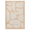 Loopsie-370cm X 270cm-tribeca Beige Printed Washable Rug