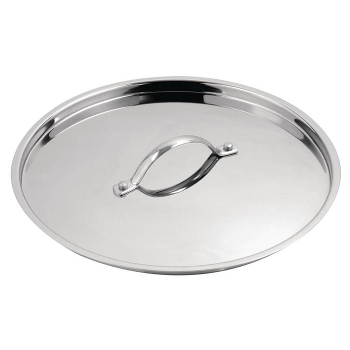Vogue Stew Pan Lid Tri-wall Stainless Steel & Aluminium 280mm Commercial Kitchen Cookware